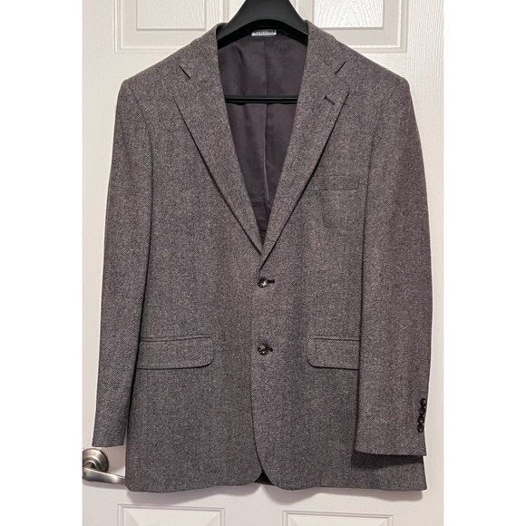Stafford Men's Lambswool Two Button Front Sports Jacket/Blazar Size 42L‎ 25" - Picture 1 of 6
